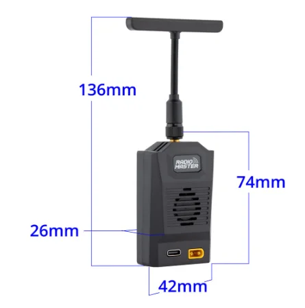 RadioMaster Ranger Nano All-in - Radiomaster Ranger 2.4Ghz Elrs Module ulasan dan harga
